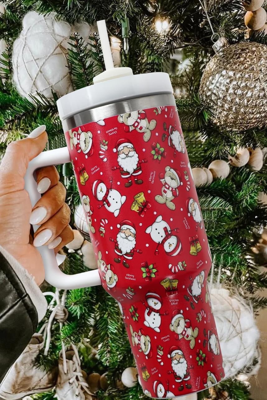 40 oz Tumbler - Santa