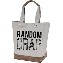 Load image into Gallery viewer, Random Crap - Canvas Tote
