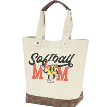 Load image into Gallery viewer, Softball Mom - Canvas Tote
