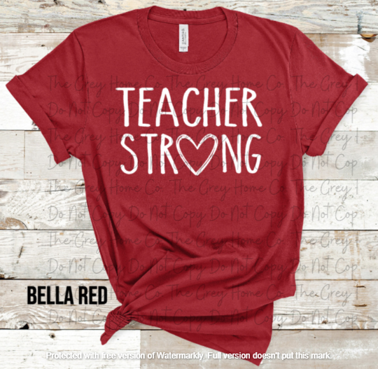 Teacher Strong