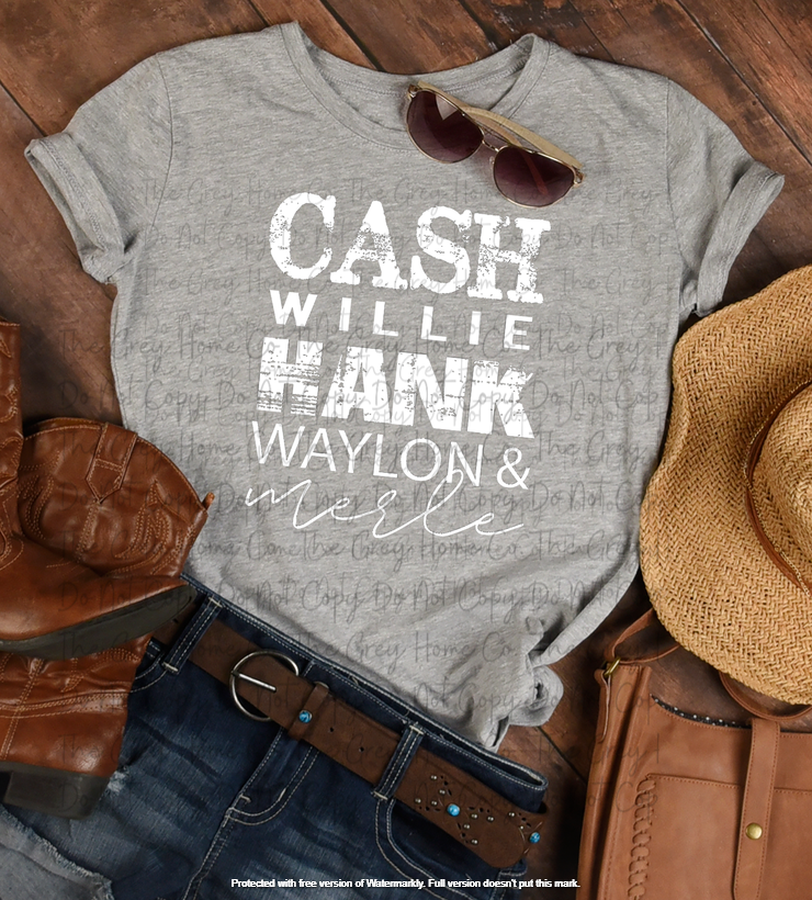 Cash Willie Hank Waylon & Merle