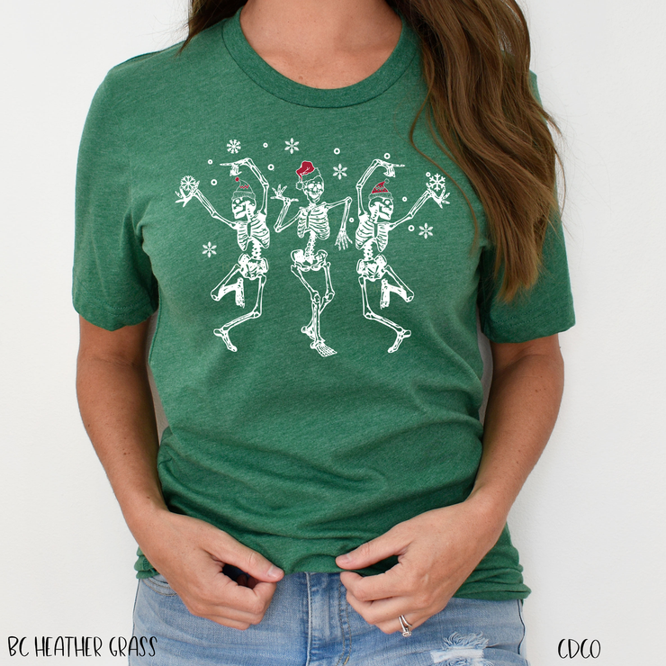 Dancing Christmas Skeletons