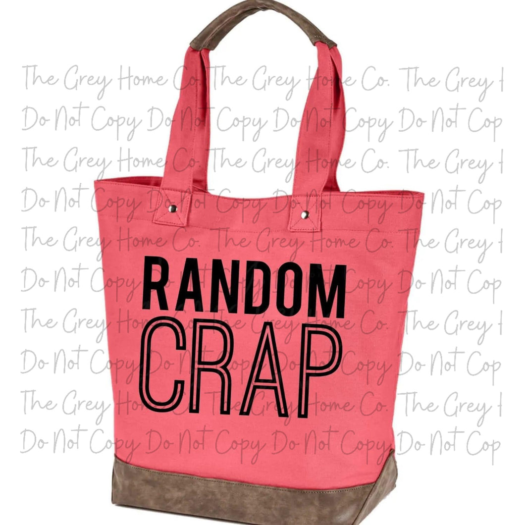 Random Crap - Canvas Tote