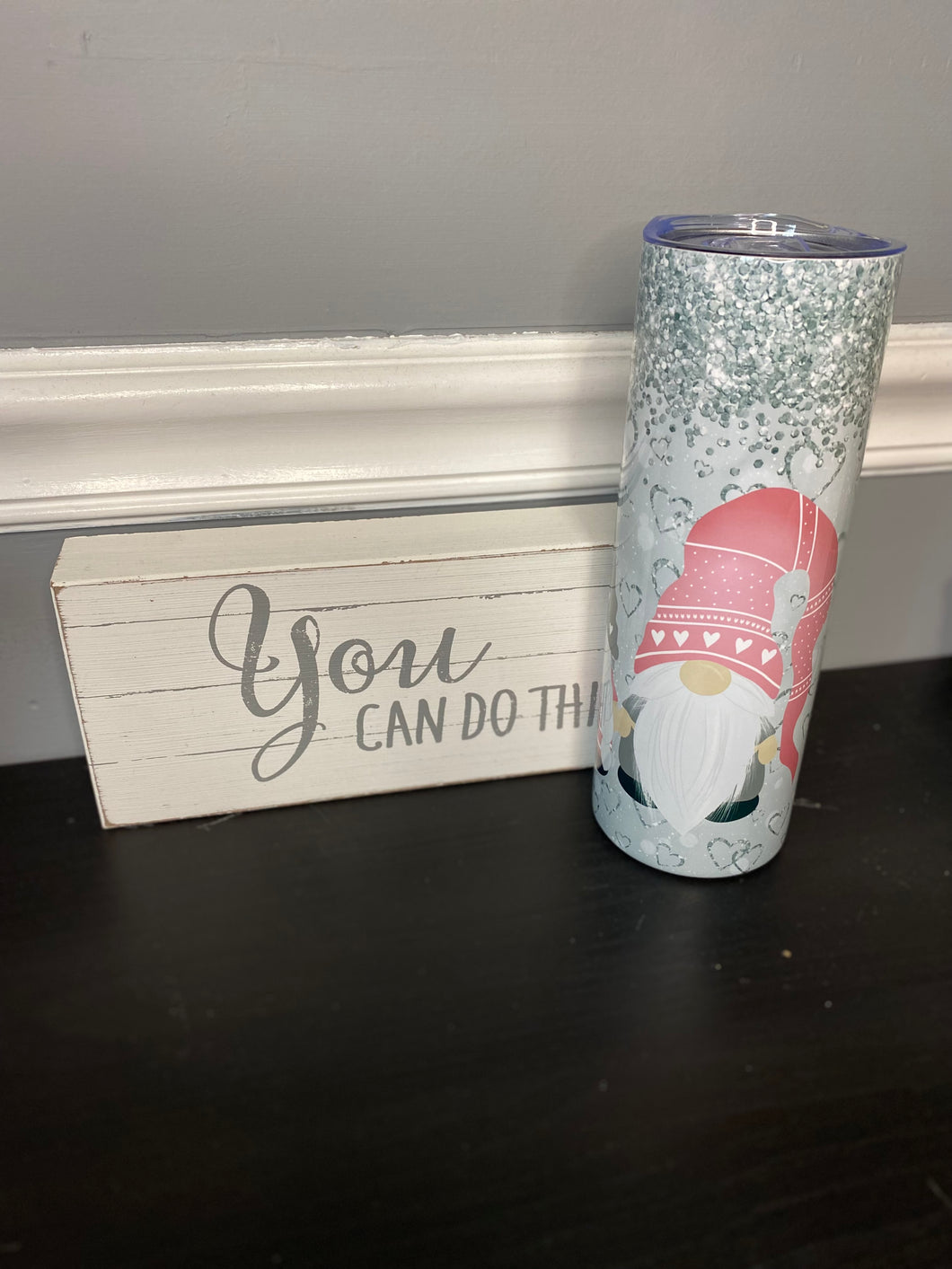 Gnome Valentine 20 oz Tumbler