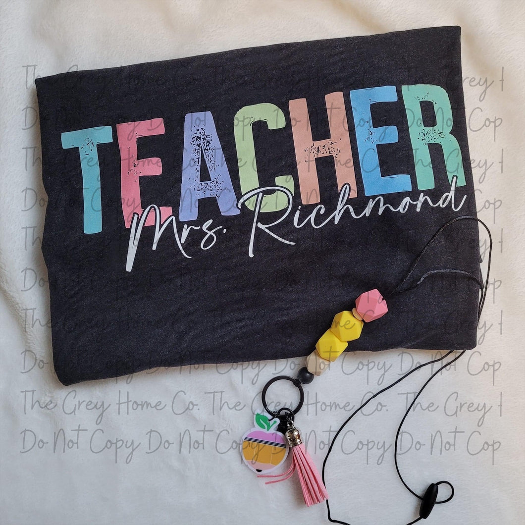 Teacher Personalized with Name