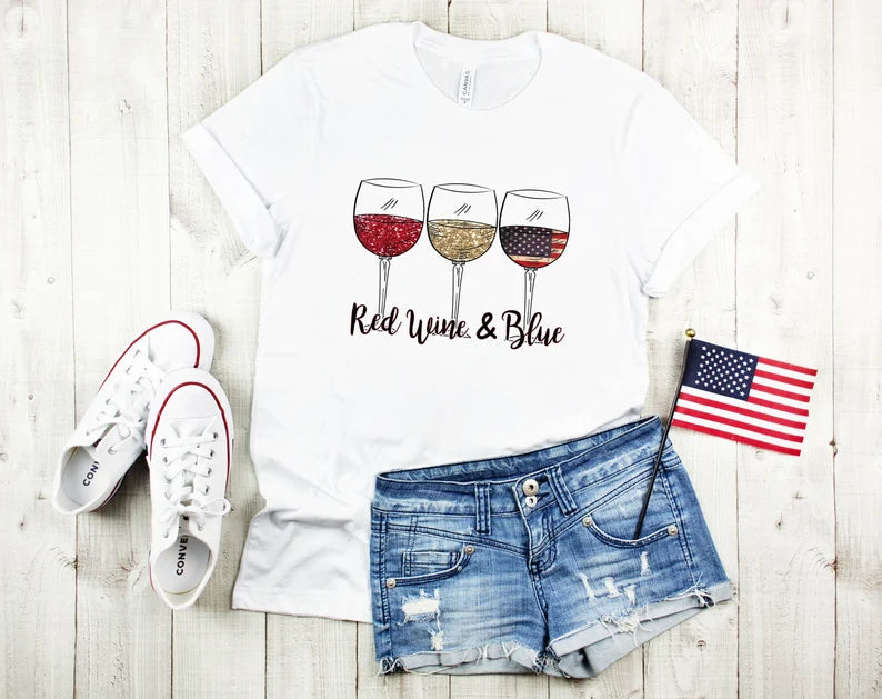 Red, Wine & Blue