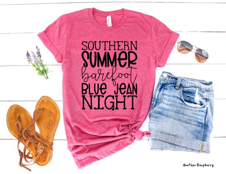 Southern Summer Barefoot Blue Jean Night