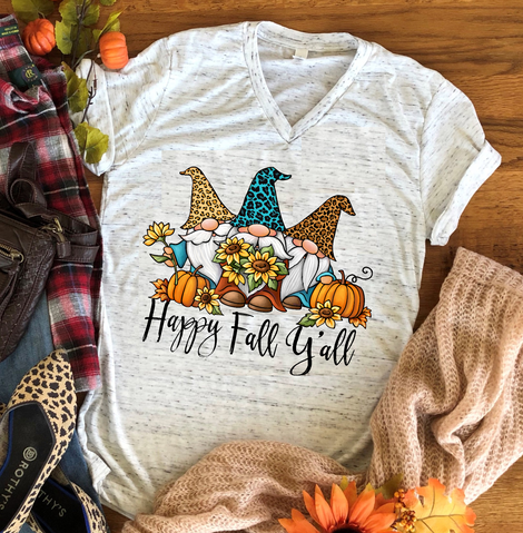 Happy Fall Y'all - Gnomes